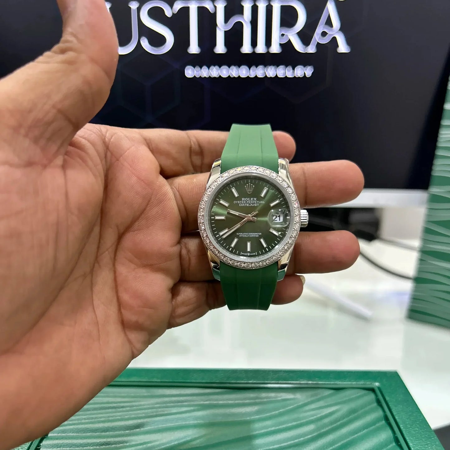 Moissanite Watch