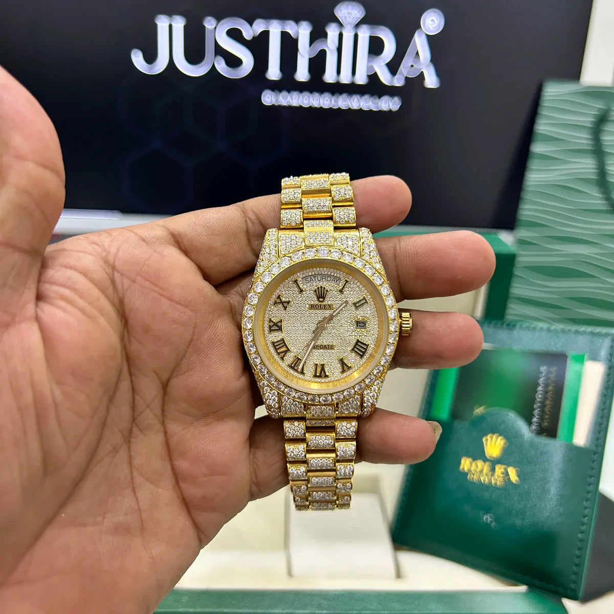 Moissanite Watch